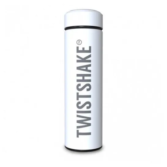 TwistShake Isothermal Thermos 420ml White