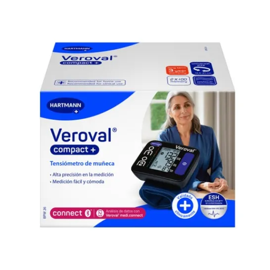 Veroval Compact+ Tensiómetro de Muñeca 1ud