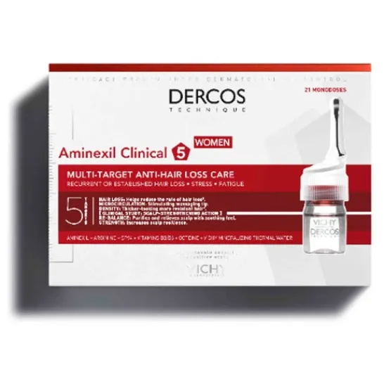 Vichy Dercos Aminexil Clinical 5 Woman 21 single dose