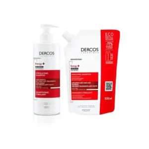 Vichy Dercos Energy+ Champú Estimulante 400ml + Recarga 500ml
