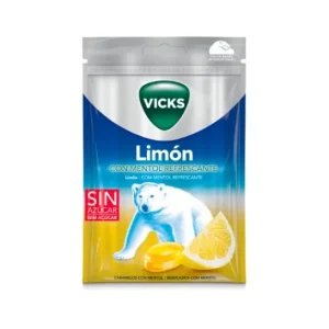 Vicks Lemon Hard Candy with Menthol 72g