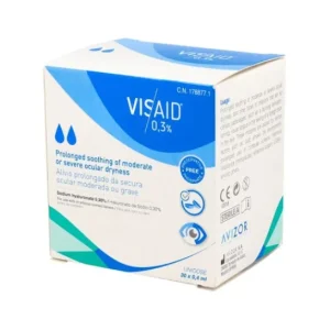 AVIZOR Visaid 0.3% sterile eye drops 0.4ml x 30 uts