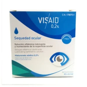 AVIZOR Visaid 0.2% sterile eye drops 0.4ml x 30 uts