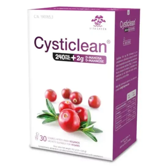 CYSTICLEAN® Vita Green Cysticlean D-Mannose 30 Envelopes