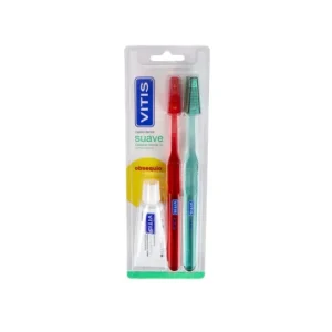 Vitis ™ cepillo dental suave 2uts