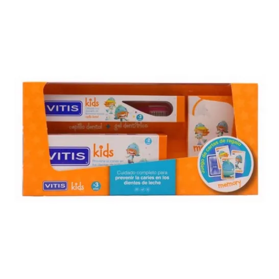 Vitis Kids Set Toothpaste + Toothbrush + Gift