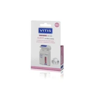 Vitis ™ seda dental suave con flúor y menta 50m