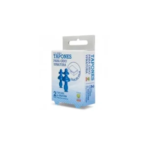 VP NATURA Tapones Oidos Silicona Acuaticos 2 Pares