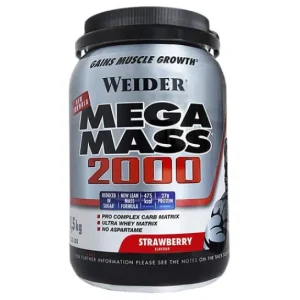Weider Mega Mass 2000 Strawberry 15000g