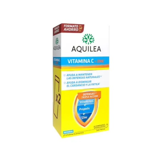 Aquilea Yarrow Vitamin C + Zinc 28Comp Effervescent