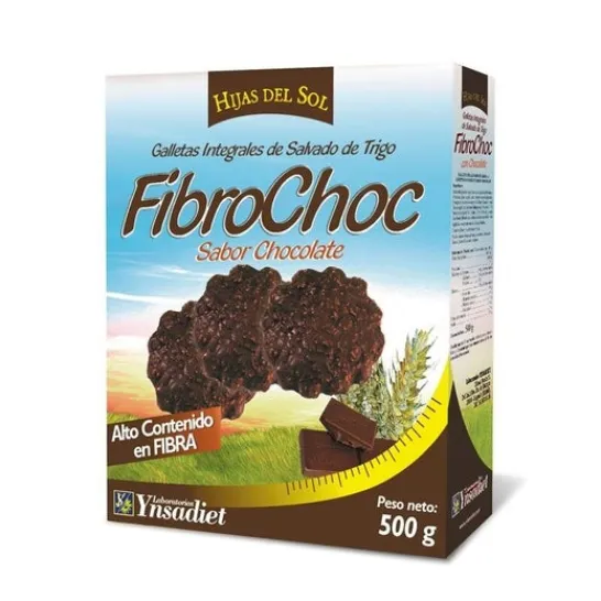 Hijas del Sol Ynsadiet galletas Fibrochoc 500g