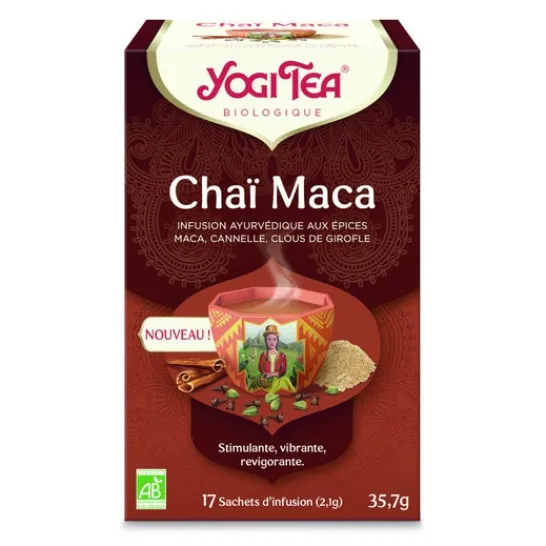 YOGI TEA Chai Maca 17uds