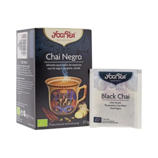 YOGI TEA chai negro 17 bolsas