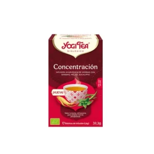 YOGI TEA Concentración Infusión Bio 17 Sobres