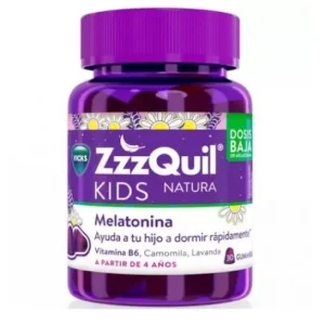 ZzzQuil Natura Kids Sabor Frutos del Bosque Gummies 30uds